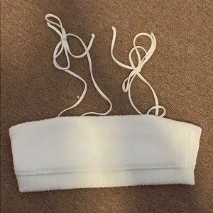 Frankies Bikinis Summertime Top White